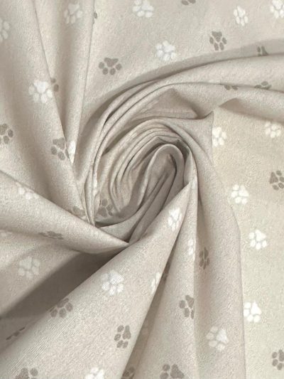 Algodón Dogs huellas