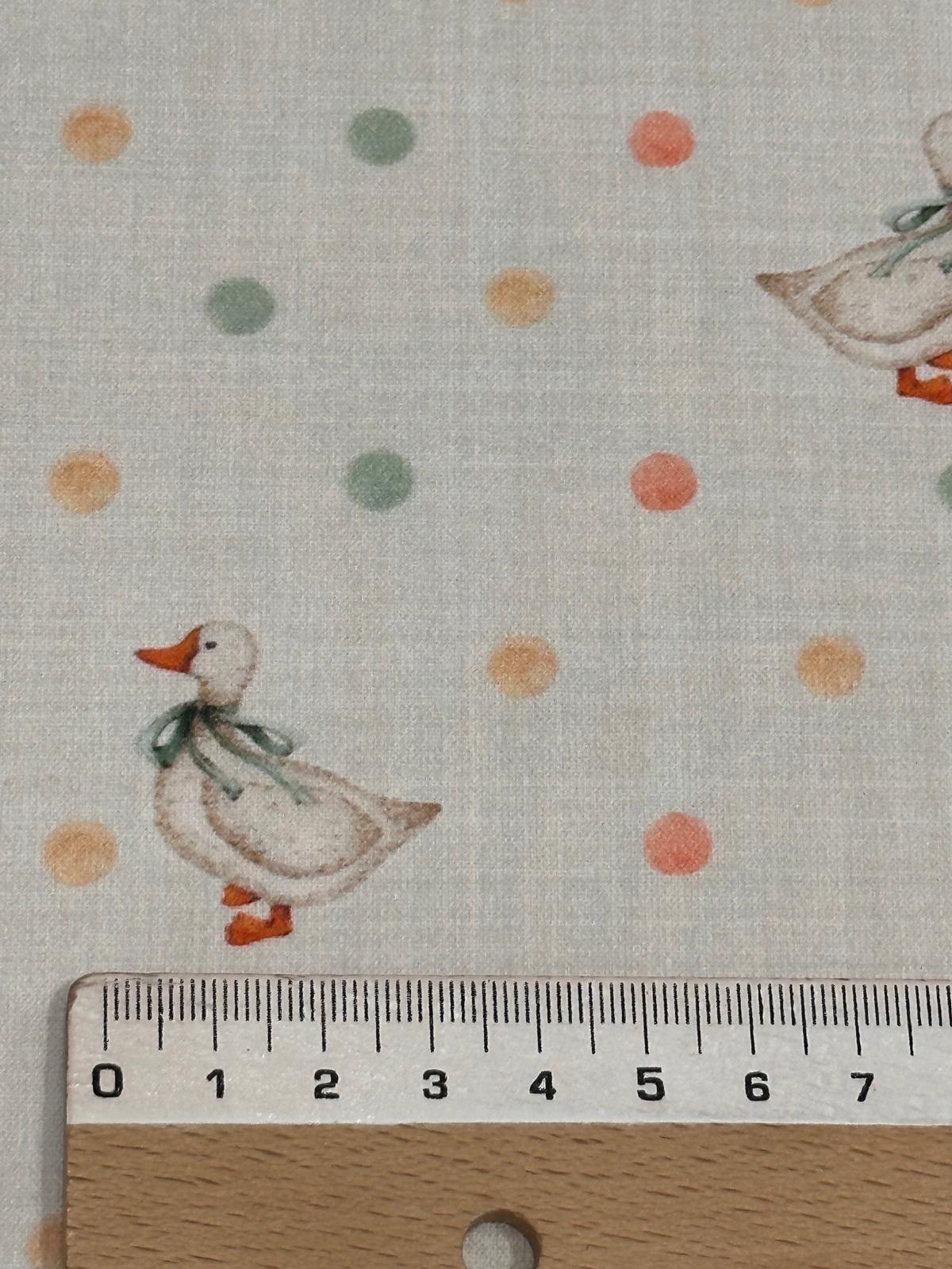 Algodón Clásico patos