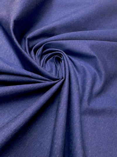 Algodón Creta liso azul