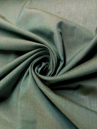 Algodón Creta liso verde