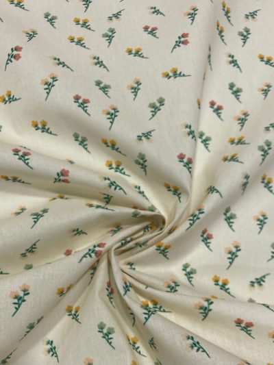 Algodón Dorothy floral