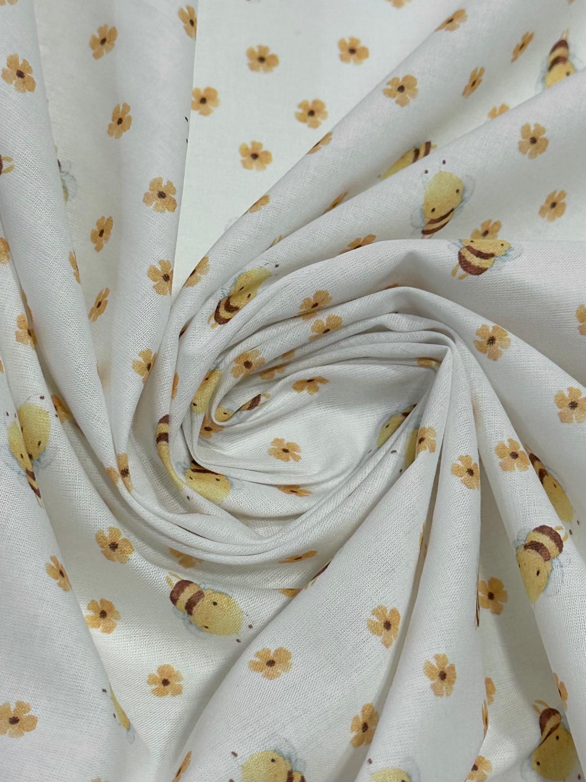 Algodón Maya abejas