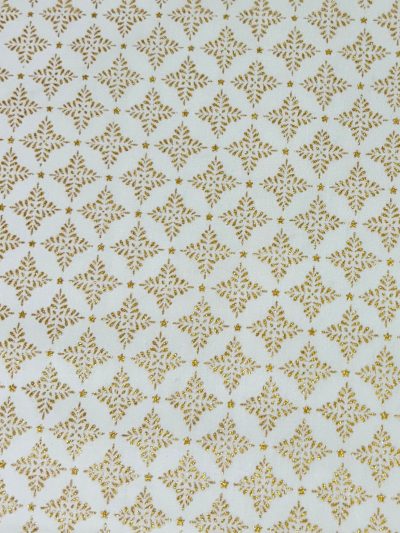 Algodón Navidad Deseo Beige