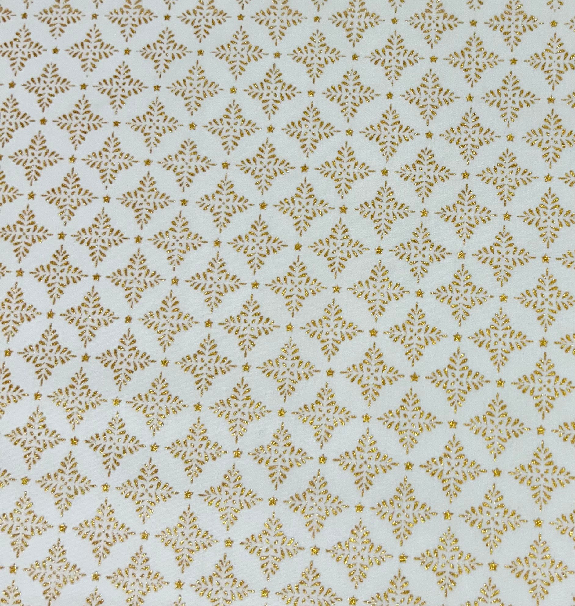 Algodón Navidad Deseo Beige