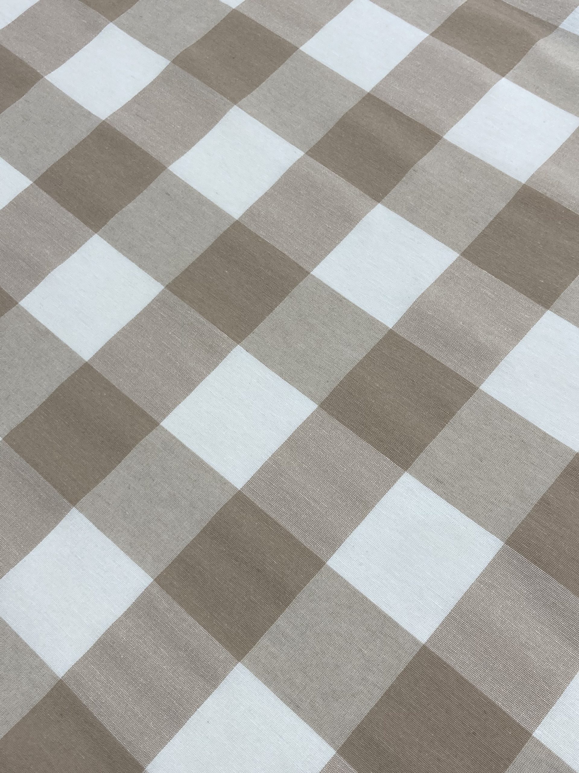 Loneta vichy Maxi camel