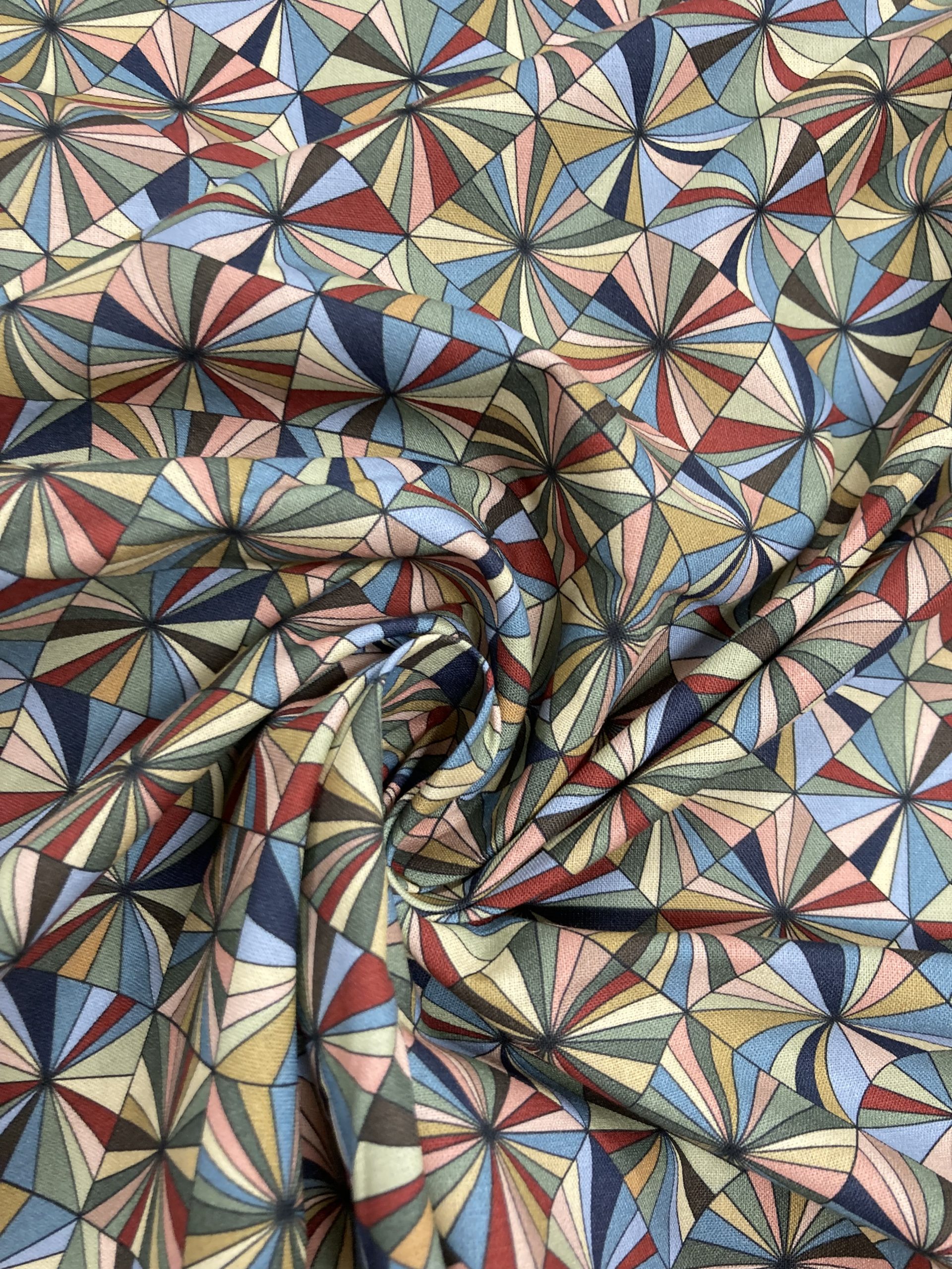 Algodón Geometric Rombos