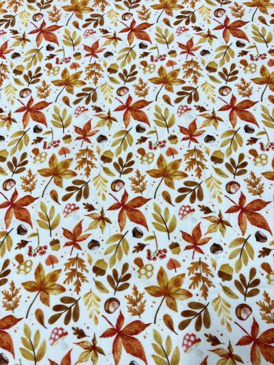 Algodón Otoño Castañas