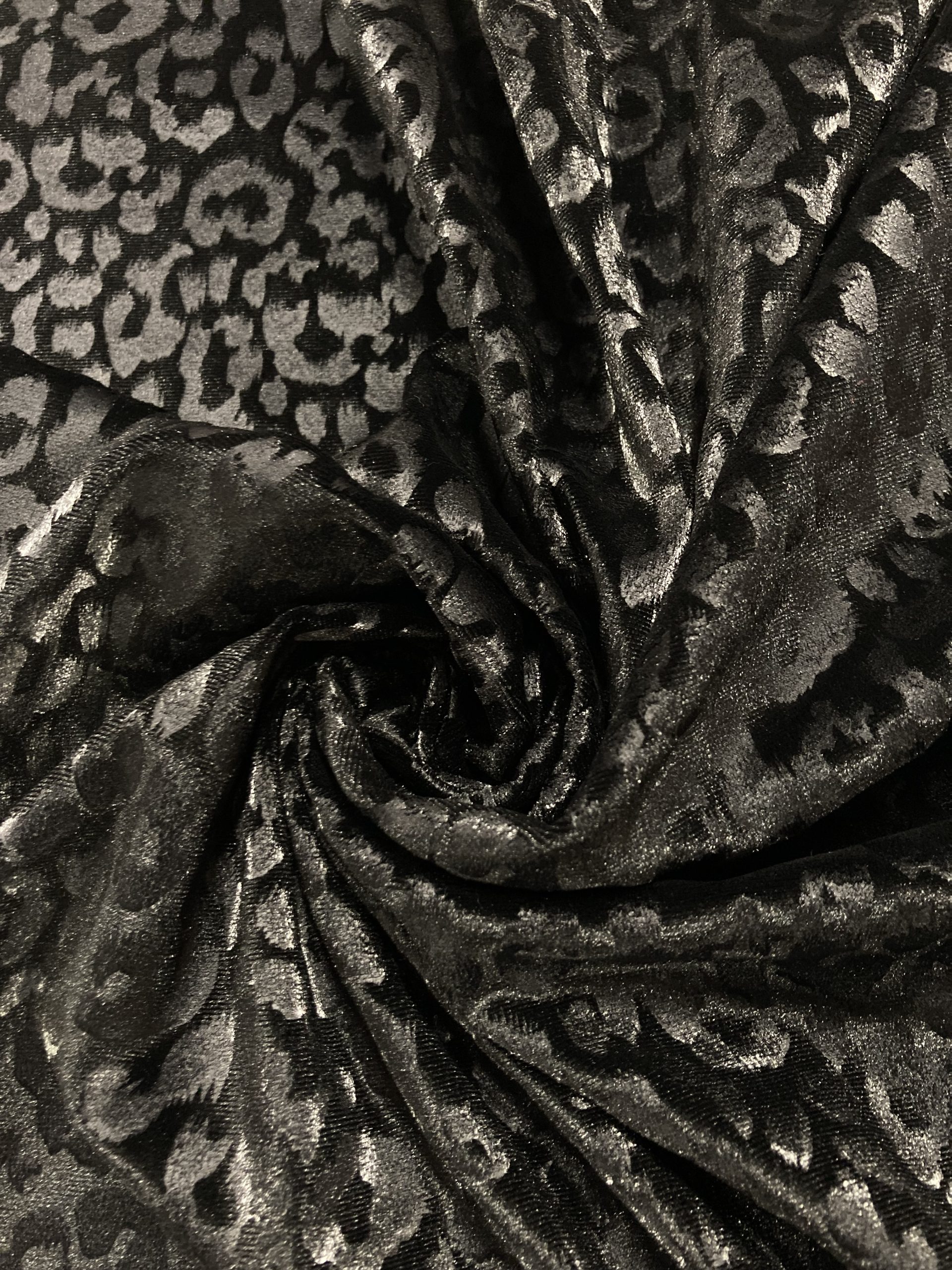 Animal print terciopelo