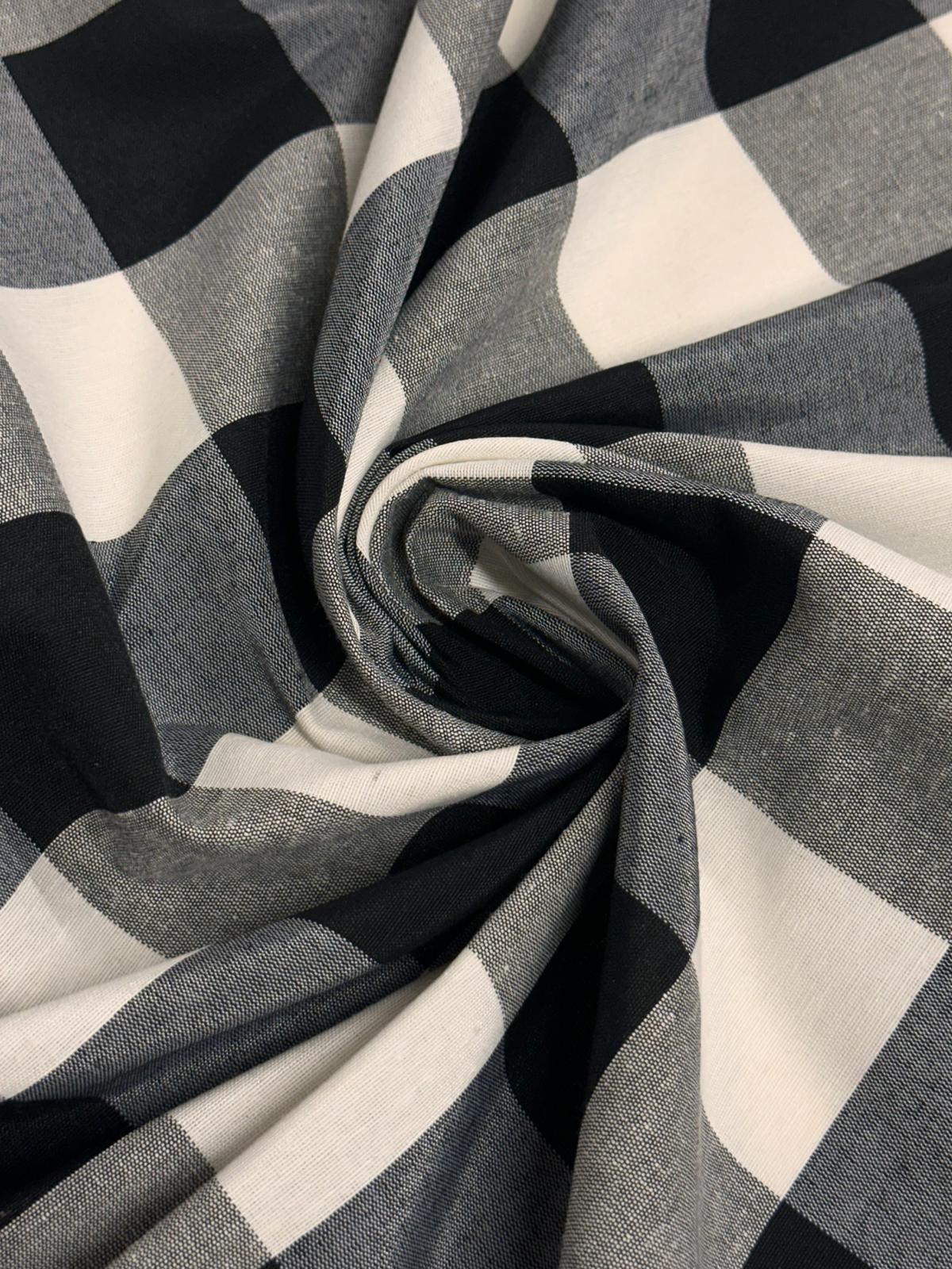 Loneta vichy Maxi negro