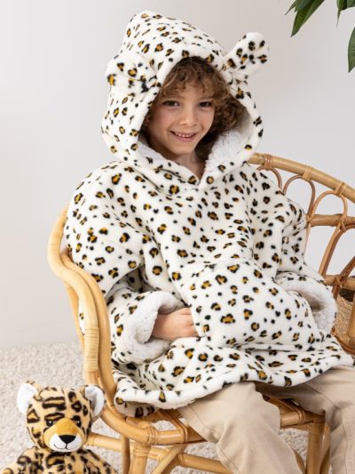 Manta Sudadera Leopardo ATMOSPHERA