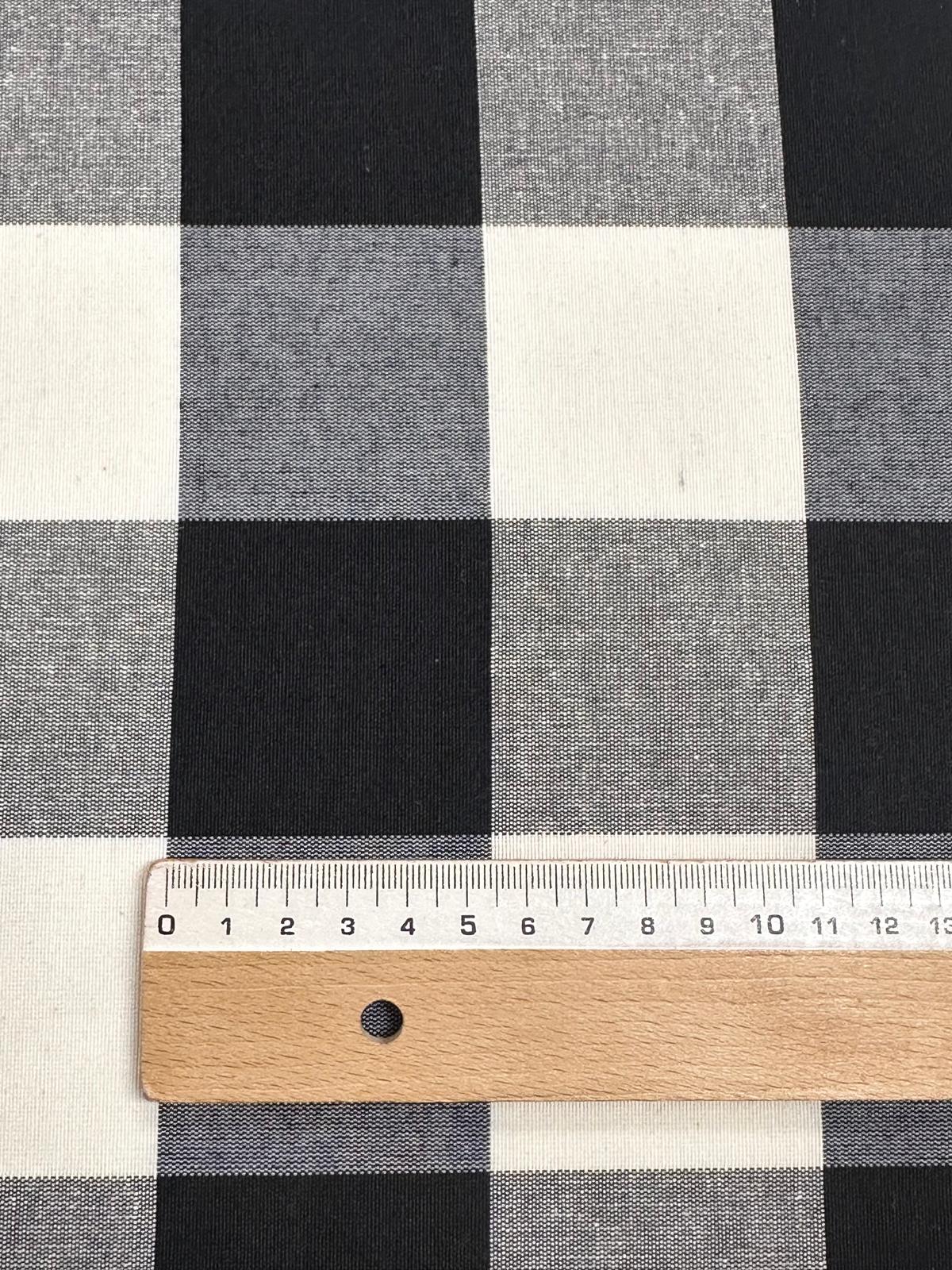 Loneta vichy Maxi negro