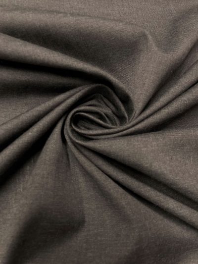 algodón creta liso gris