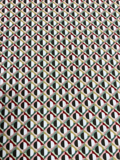 algodón geometric circulo