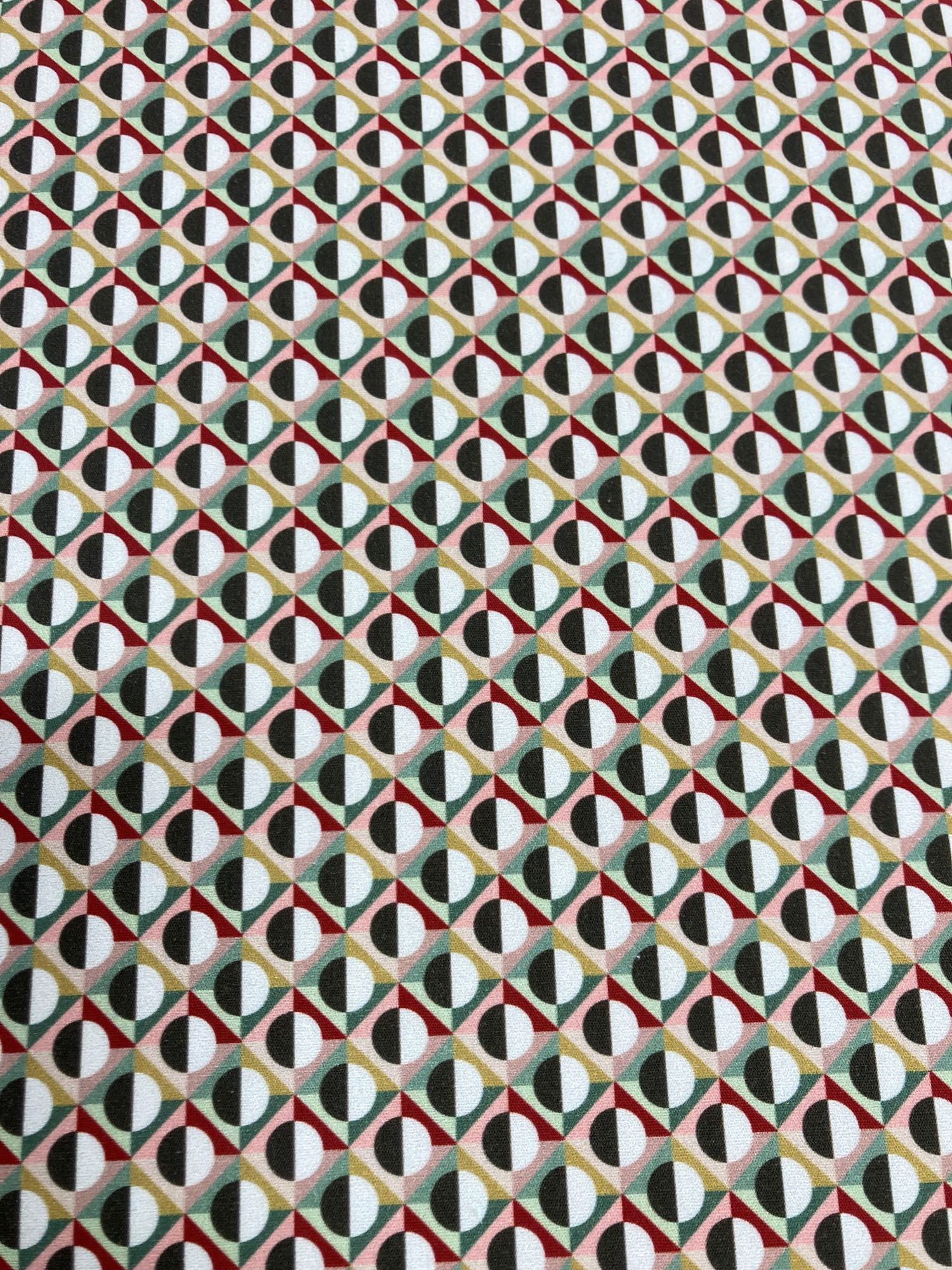 algodón geometric circulo