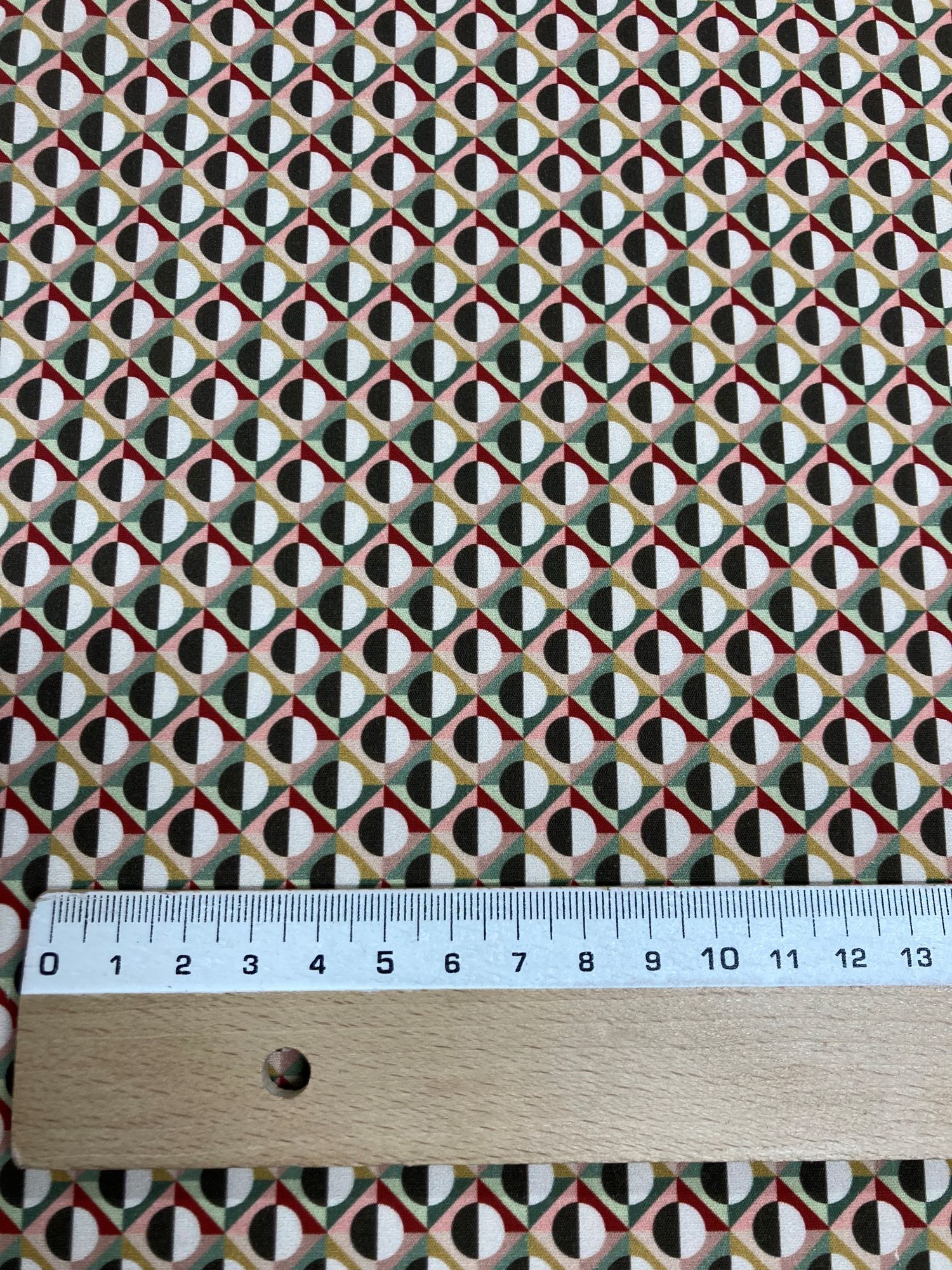 algodón geometric circulo