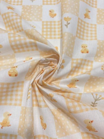 Algodón Maya patitos