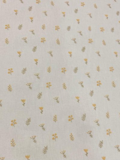 Algodón Maya flores