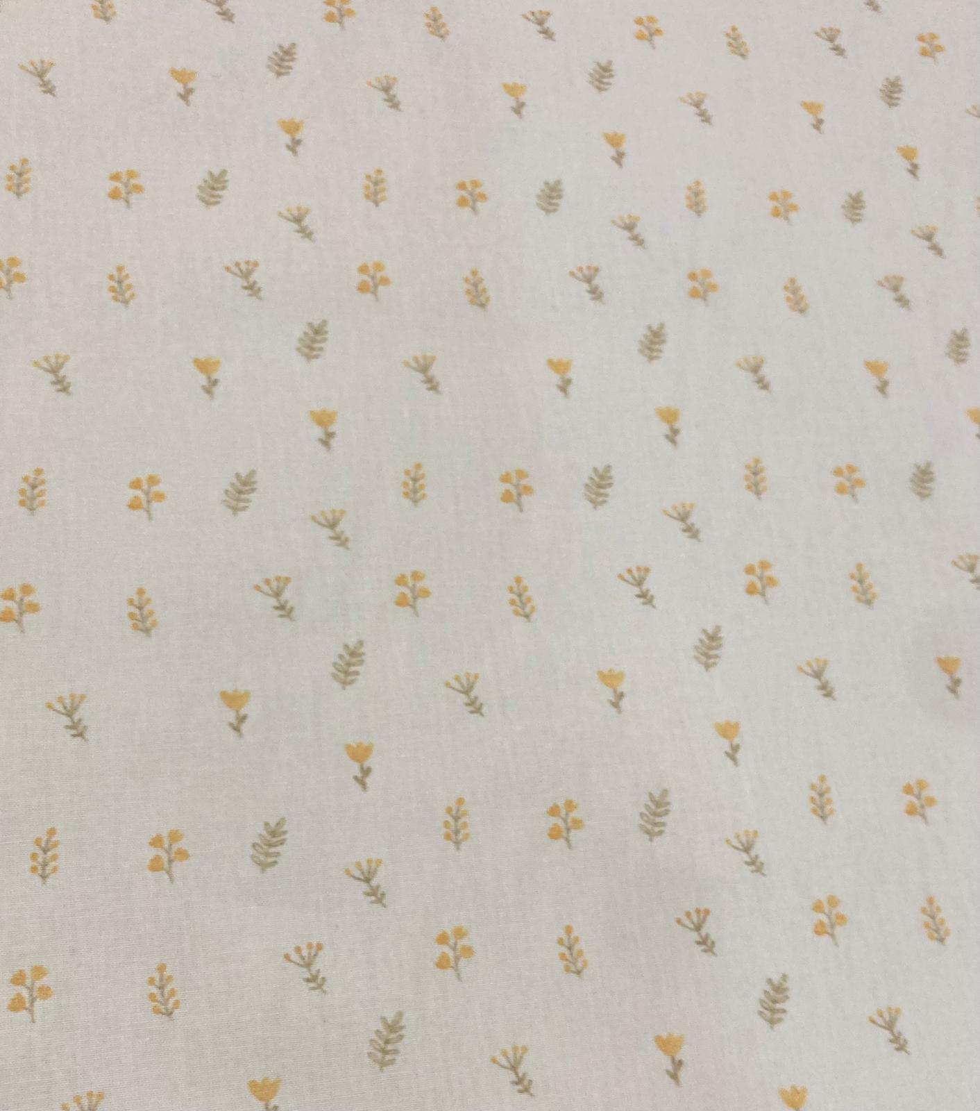 Algodón Maya flores