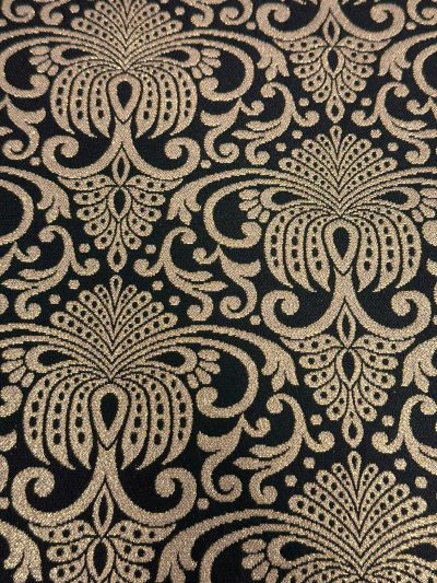 Brocado Granada negro