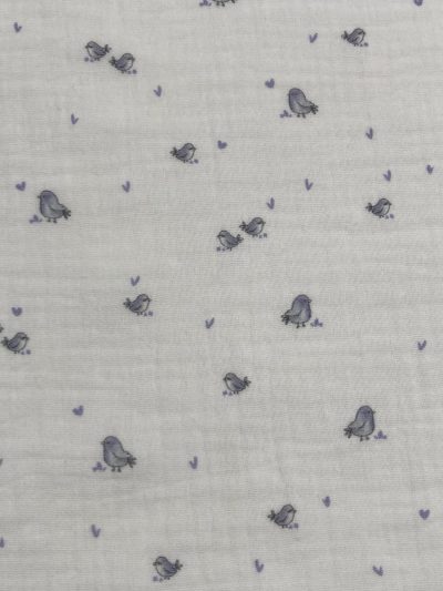 Doble gasa Pío lila