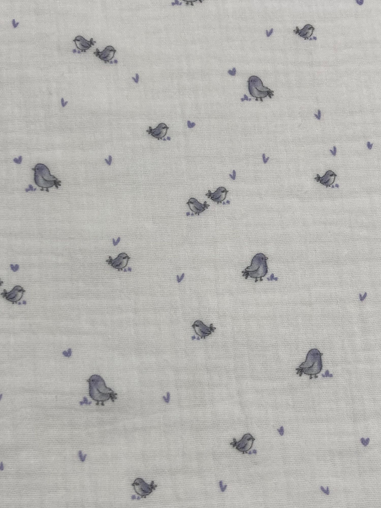 Doble gasa Pío lila