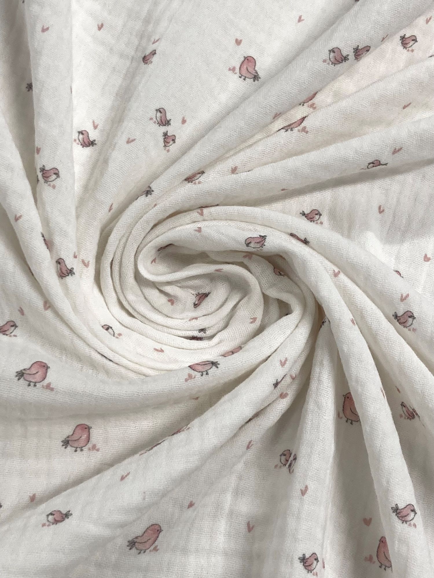 Doble gasa Pío rosa