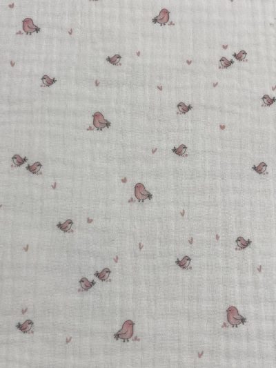 Doble gasa Pío rosa