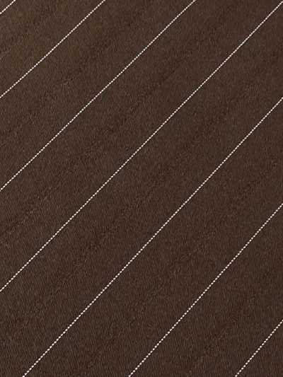 Gabardina crep Diplomática chocolate