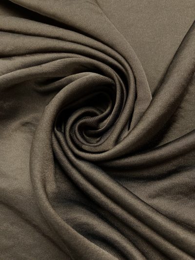 Viscosa satén marrón