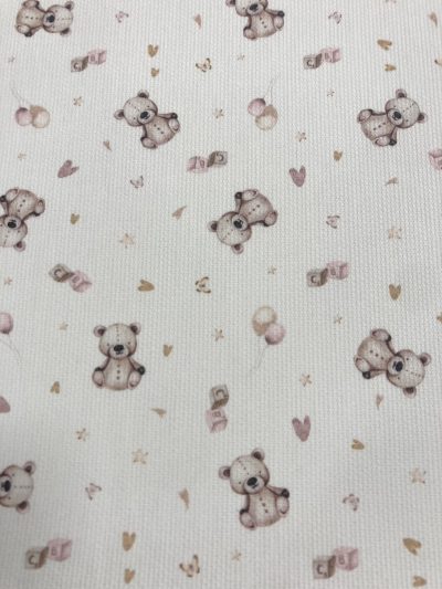 Piqué Ositos Rosa