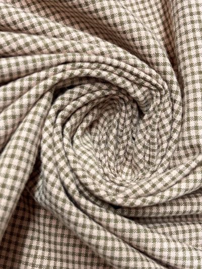 Vichy seersucher rosa/verde mini