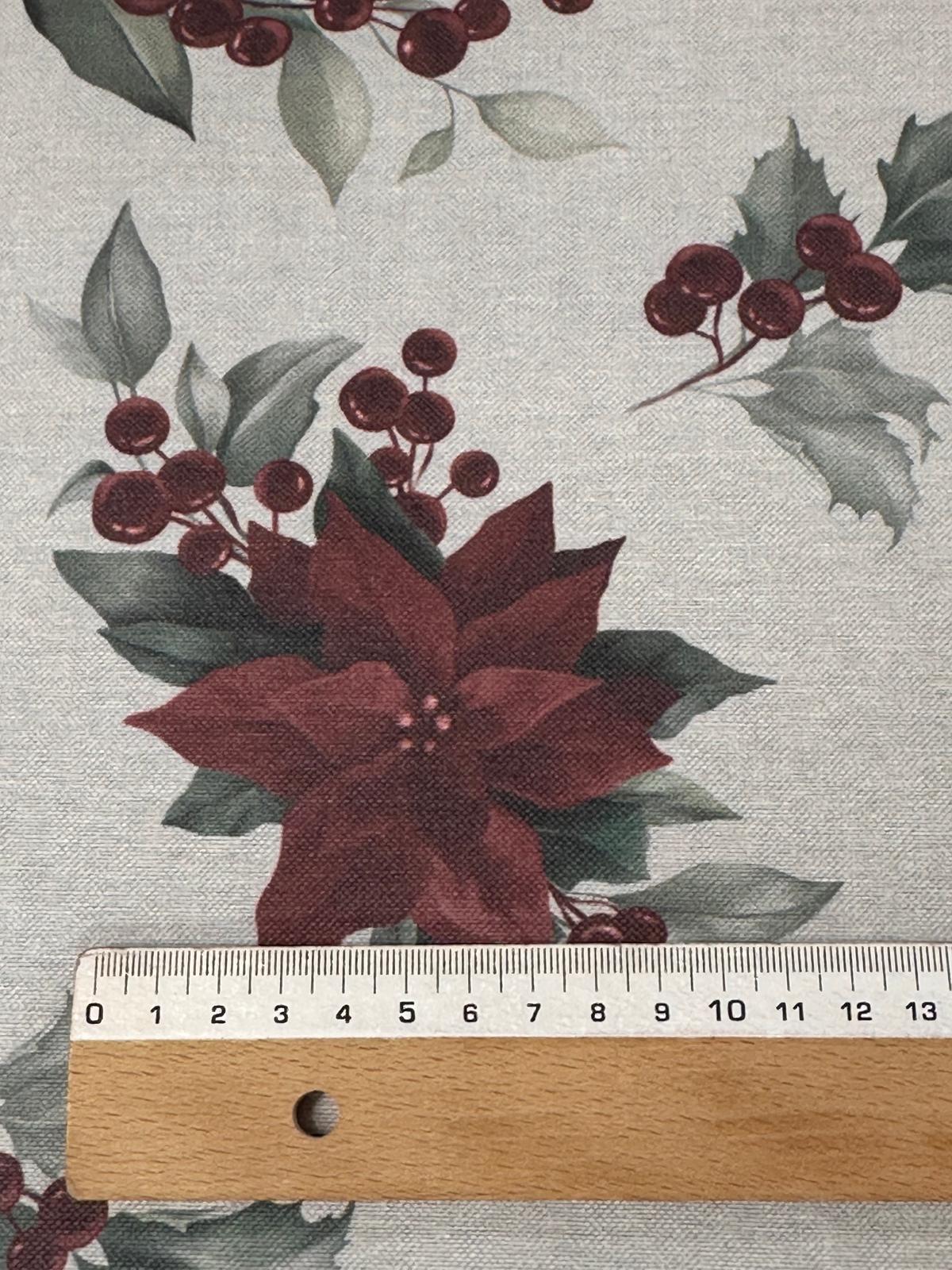 Loneta resinada Navidad