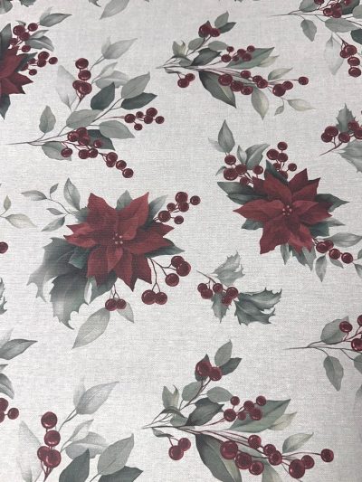 Loneta resinada Navidad