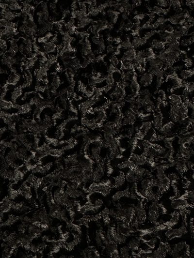 Pelo pespunteado astracán negro