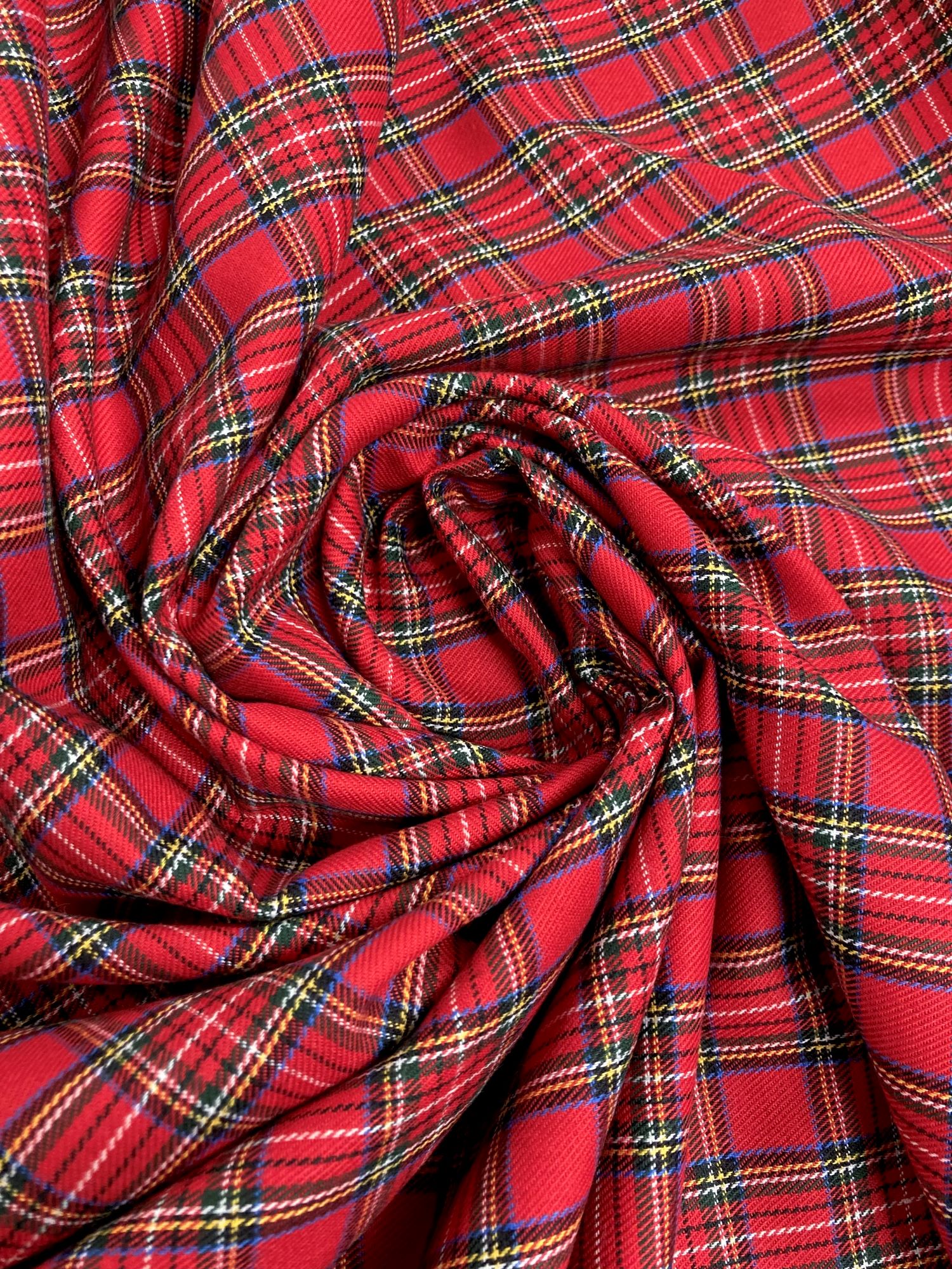 Villela cuadros rojo