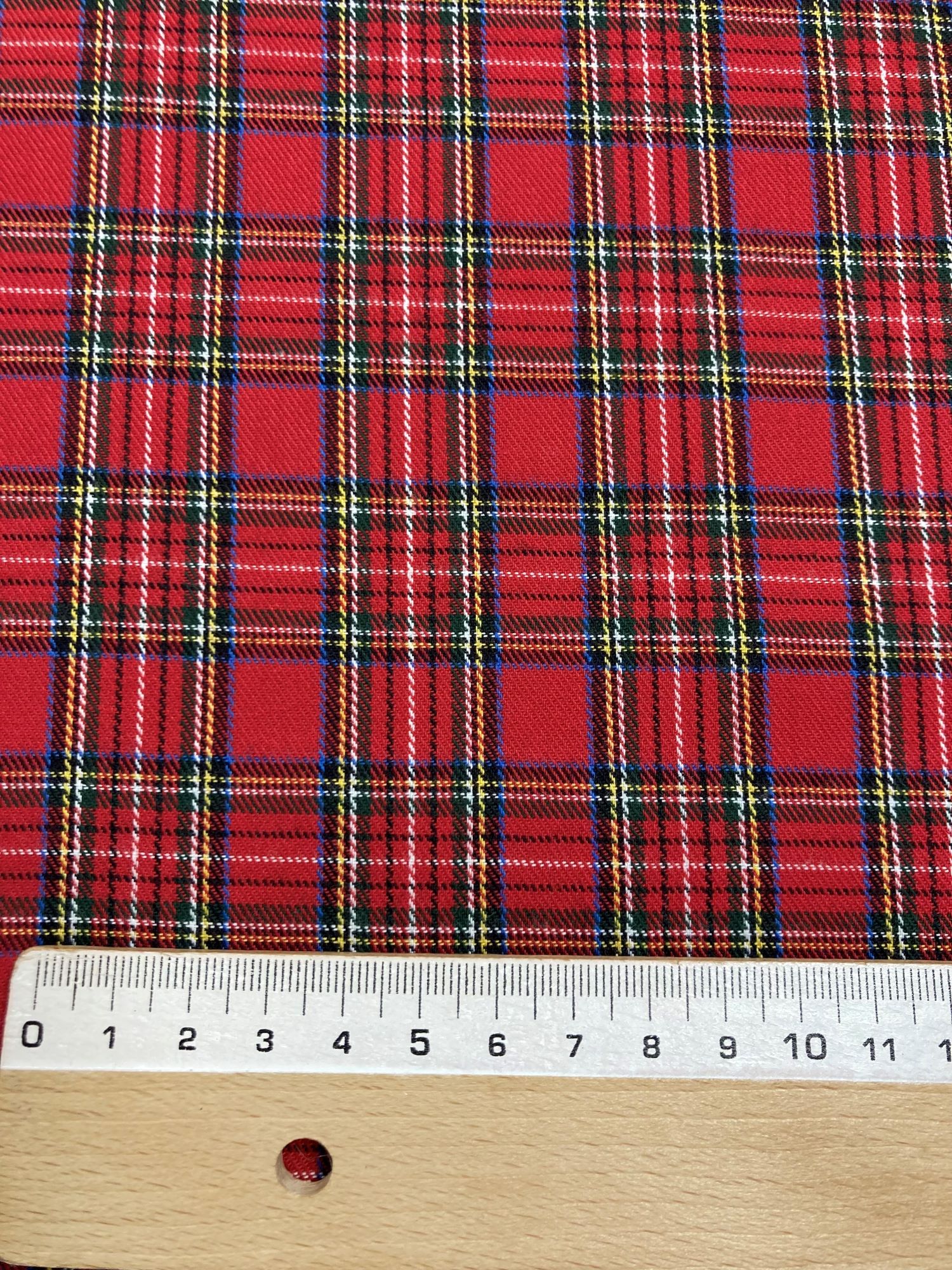 Villela cuadros rojo