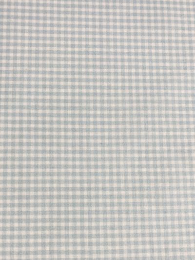 Algodón Alejandra cuadritos aguamarina