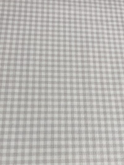 Algodón Alejandra cuadritos gris