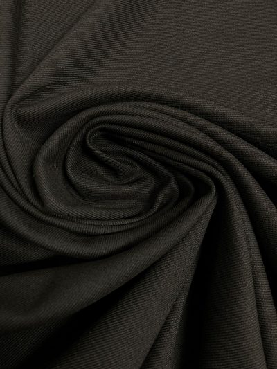 Gabardina elástica negra