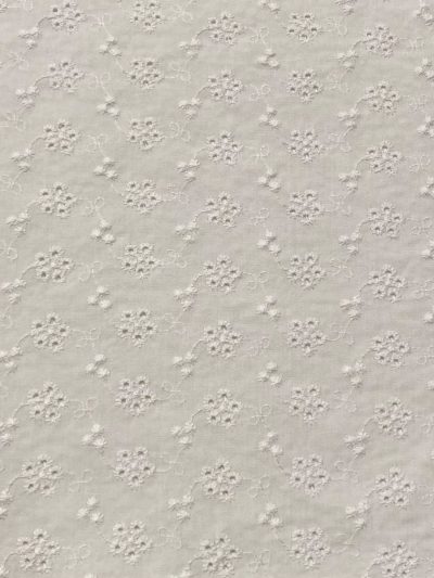 Batista perforada Nekane blanca