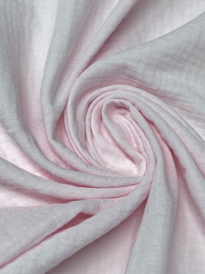 Doble Gasa rosa bebé