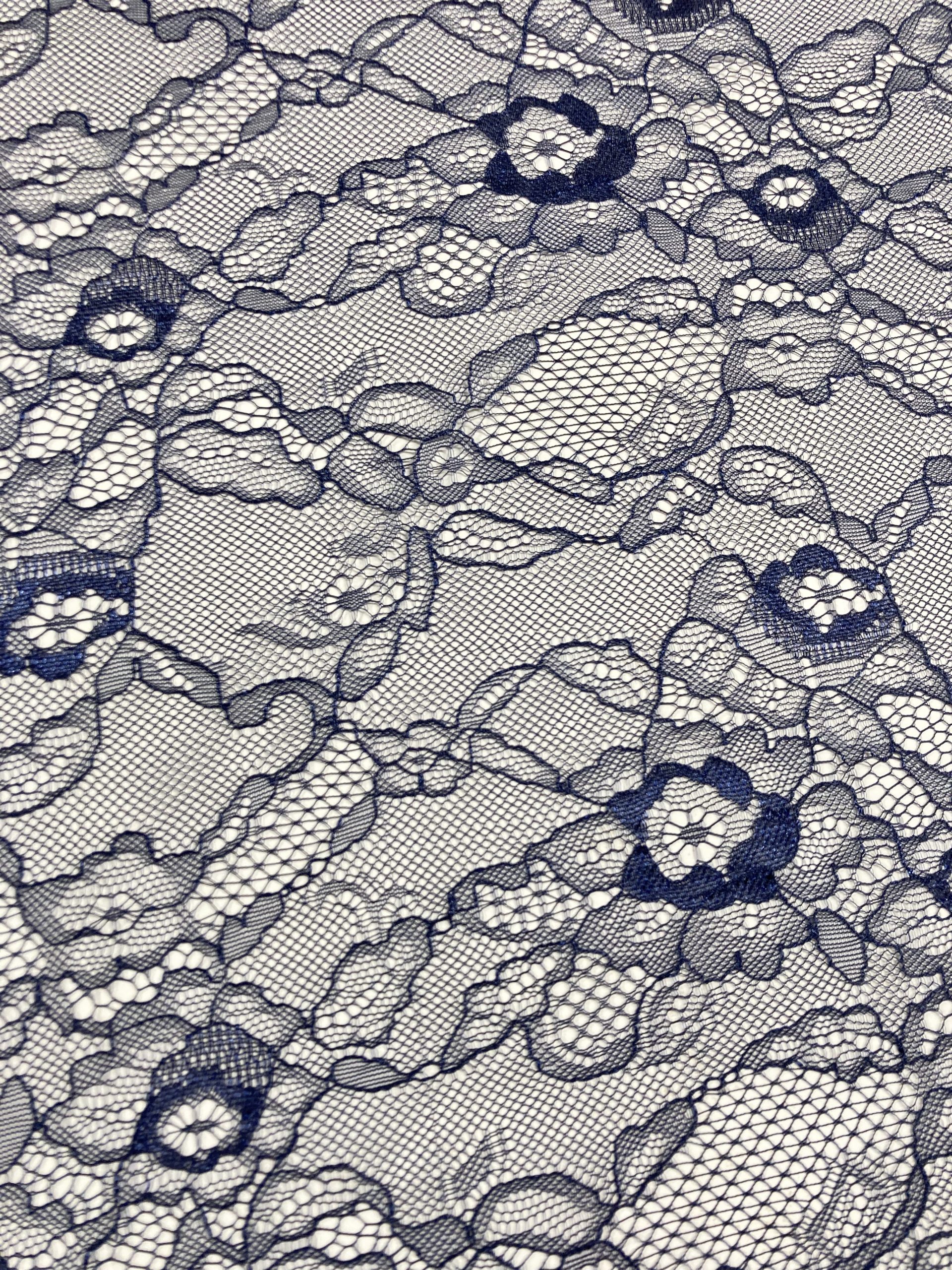 Encaje Anabel azul noche