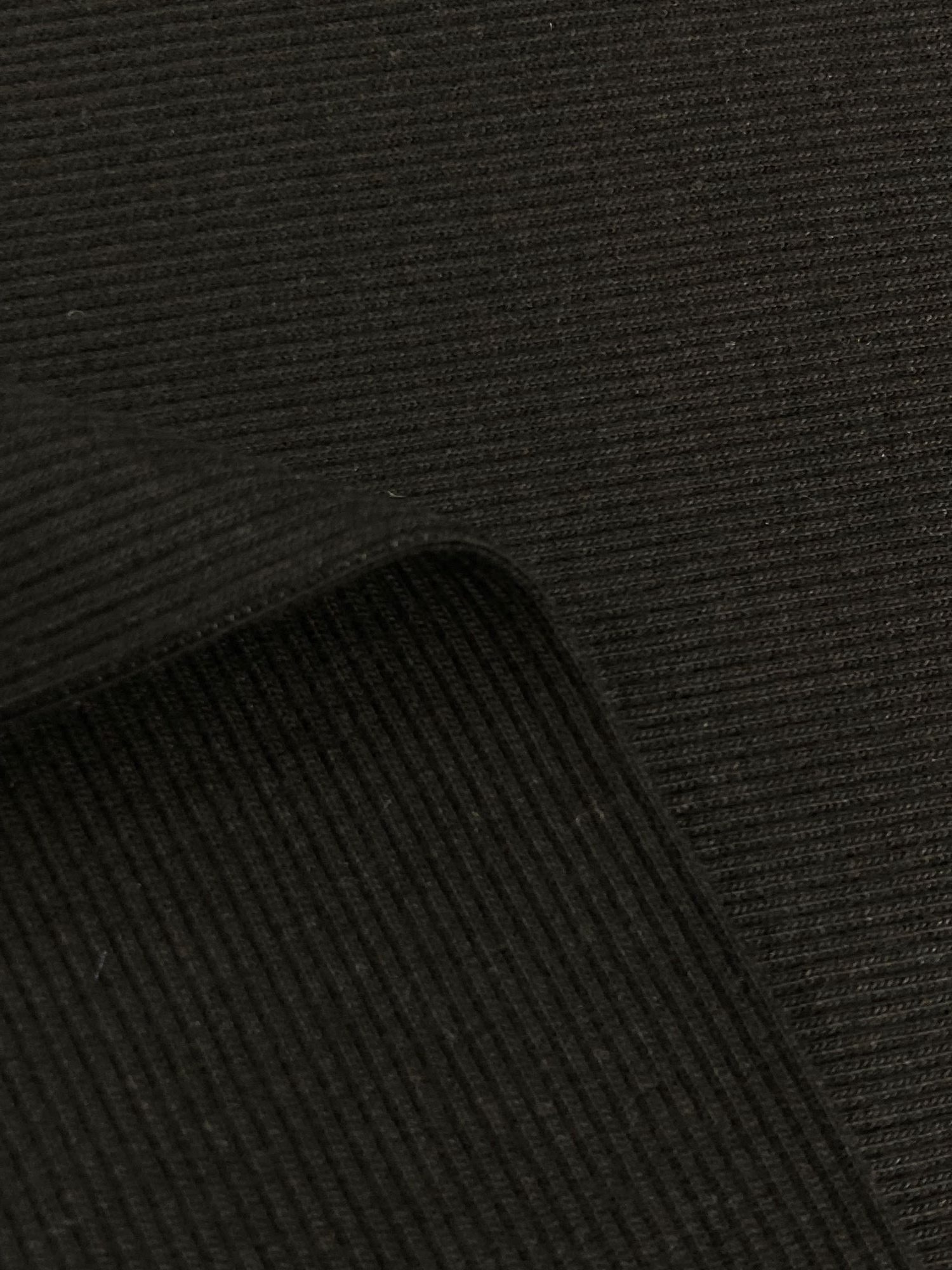 Tela de puño extra negro