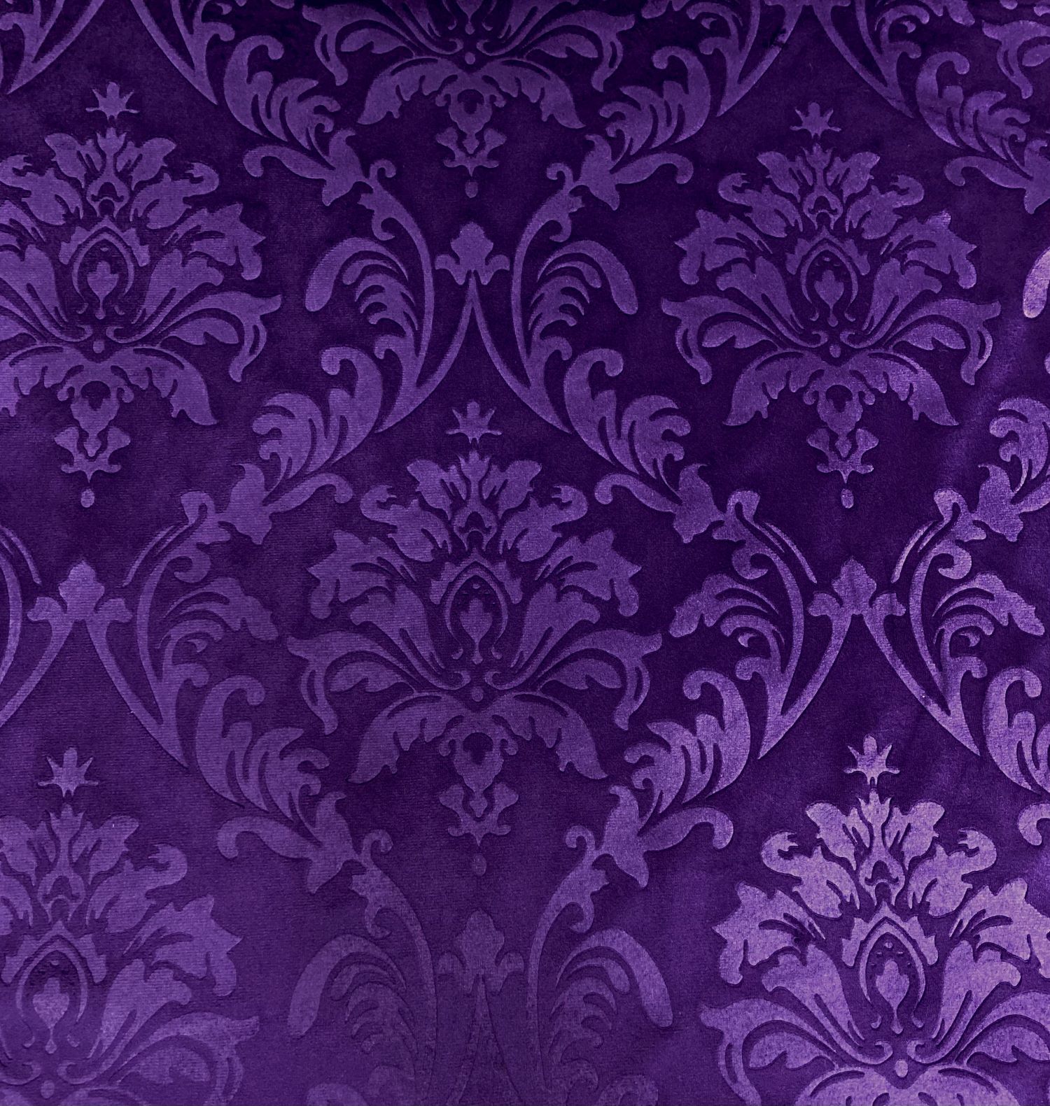 Terciopelo gofrado morado