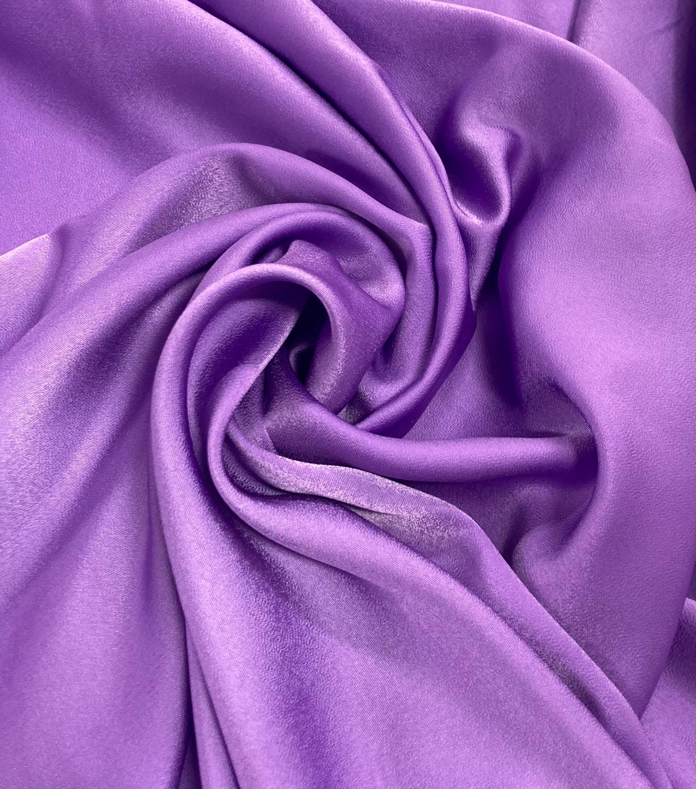Crepe Satén corinto violeta