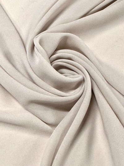 Georgette liso gris humo