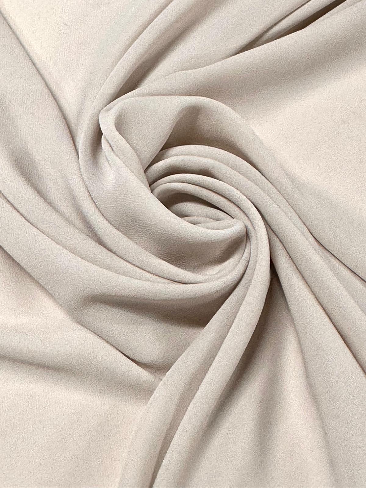 Georgette liso gris humo