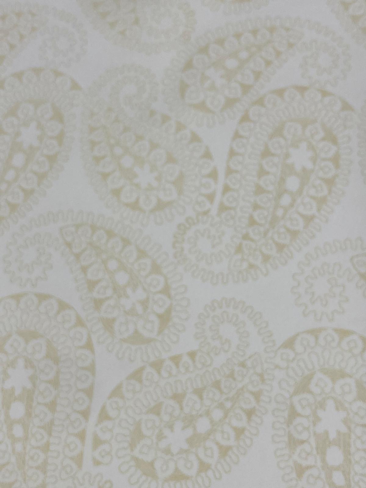 Popelín Flamenca cachemir beige