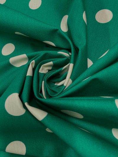 Popelín flamenca lunar 25mm beige