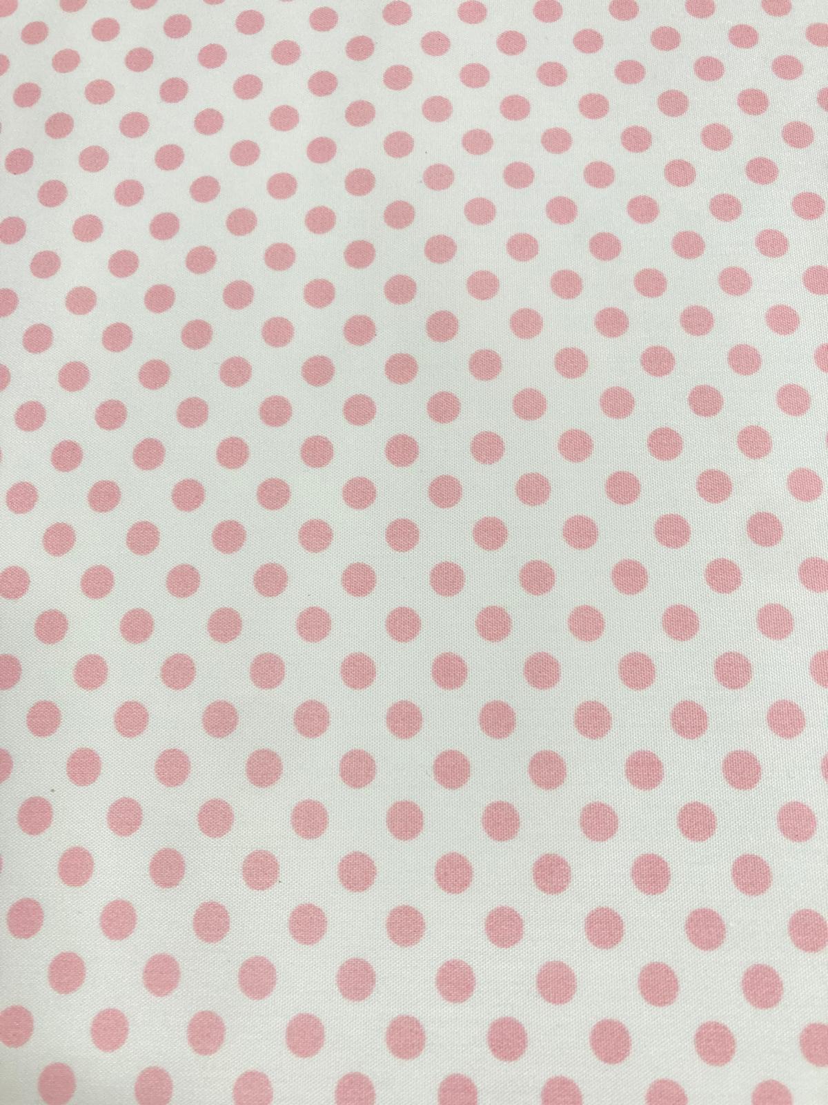 Popelín Flamenca blanco l.rosa